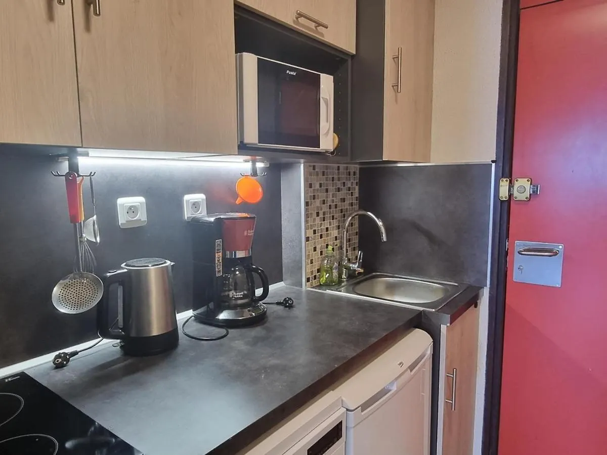 Studio Renove Avec Coin Montagne Pres Des Pistes - Vue Mont Blanc - Fr-1-181-2684 La Plagne 0*,